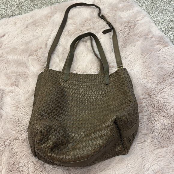 Brown leather Madewell purse - Picture 2 of 4